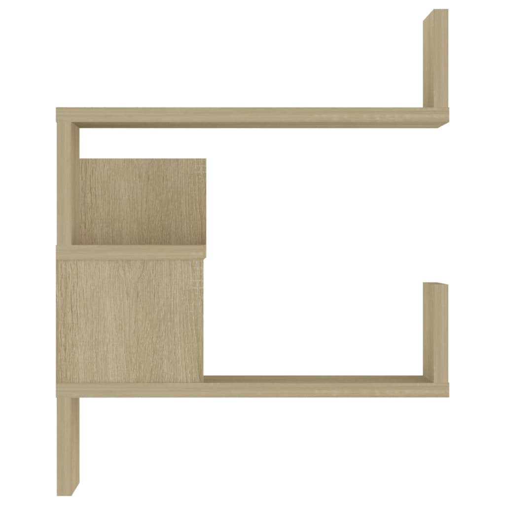 Wand Eckregal Bücherregal Wandregal Hängeregal Regal Holzwerkstoff 40x40x50 cm - Bild 52 von 71