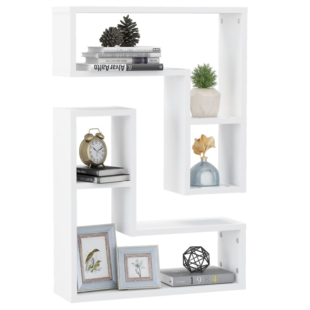 2x Wandregal Bücherregal Hängeregal Küchen Regal Schweberegal Deko Wohnzimmer - Bild 15 von 100