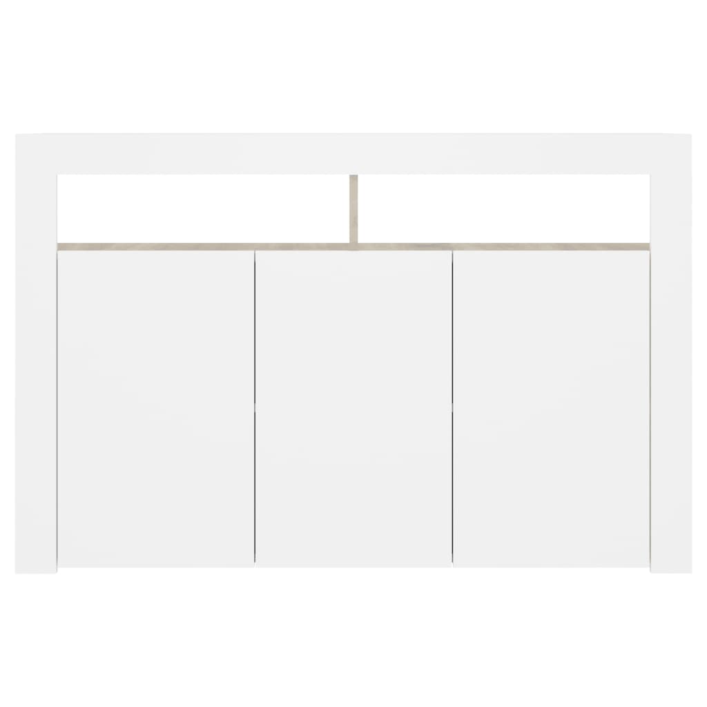 88/115cm RGB LED Sideboard Storage Cupboard Buffet Cabinet TV Unit Stand Display - Picture 67 of 102