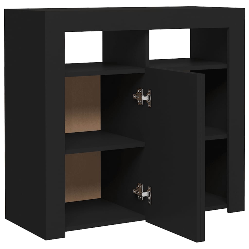 88/115cm RGB LED Sideboard Storage Cupboard Buffet Cabinet TV Unit Stand Display - Picture 22 of 102