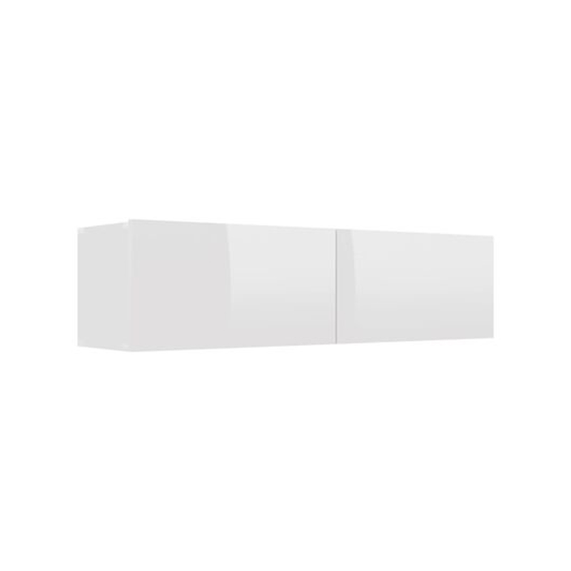 80/100/120cm Wall Mounted TV Cabinet Unit Floating Stand Storage Cupboard - Picture 21 of 85