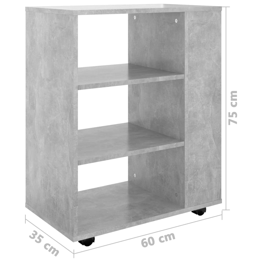 Rollcontainer Rollschrank Büroschrank Bürocontainer Aktenschrank 60x35x75cm - Bild 52 von 97
