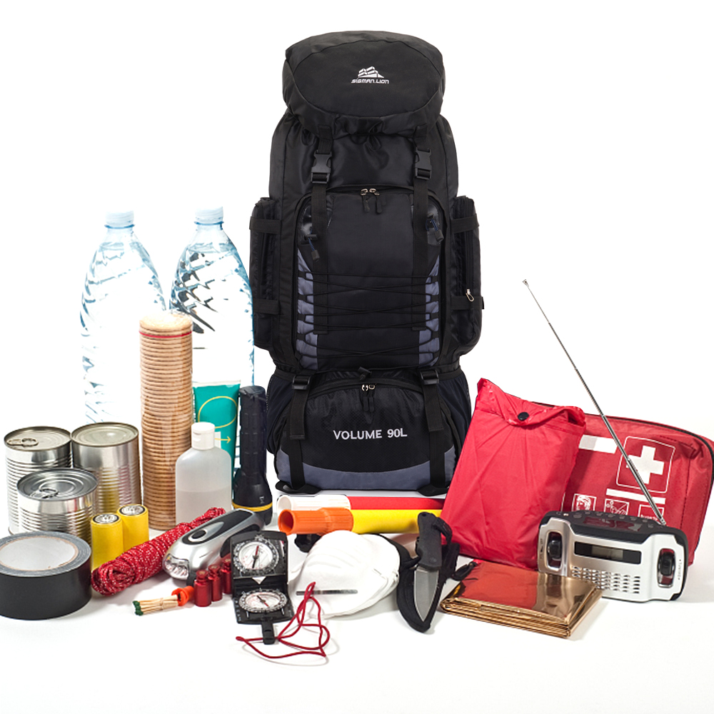 45 60L 80L 90L Hiking Camping Backpack Waterproof Travel Large Rucksack Bag UK - Picture 87 of 105