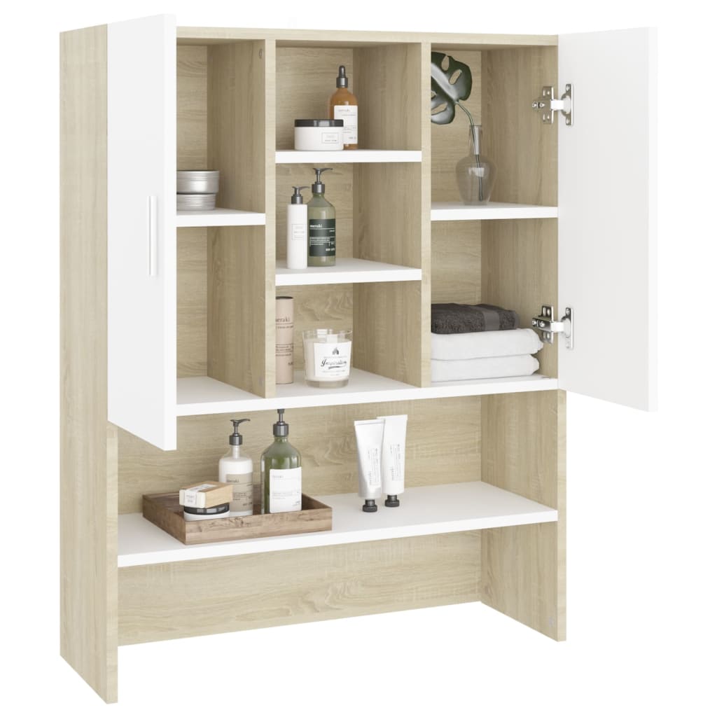 Waschmaschinenschrank Waschmaschinenregal Waschmaschinenregal Badschrank Schrank - Bild 62 von 153