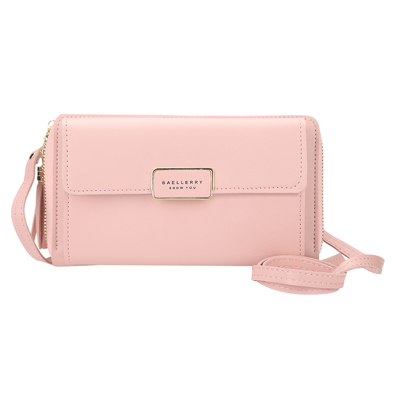 Pzuqiu Breast Cancer PU Leather Slim Wristlet Wallets for Women Pink Ribbon Girls Identity Card Long Wallet Case Large Capacity Purse Clutch