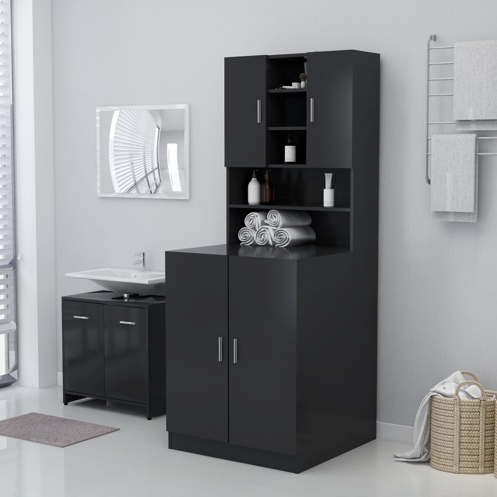 Waschmaschinenschrank Waschmaschinenregal Waschmaschinenregal Badschrank Schrank - Bild 26 von 153