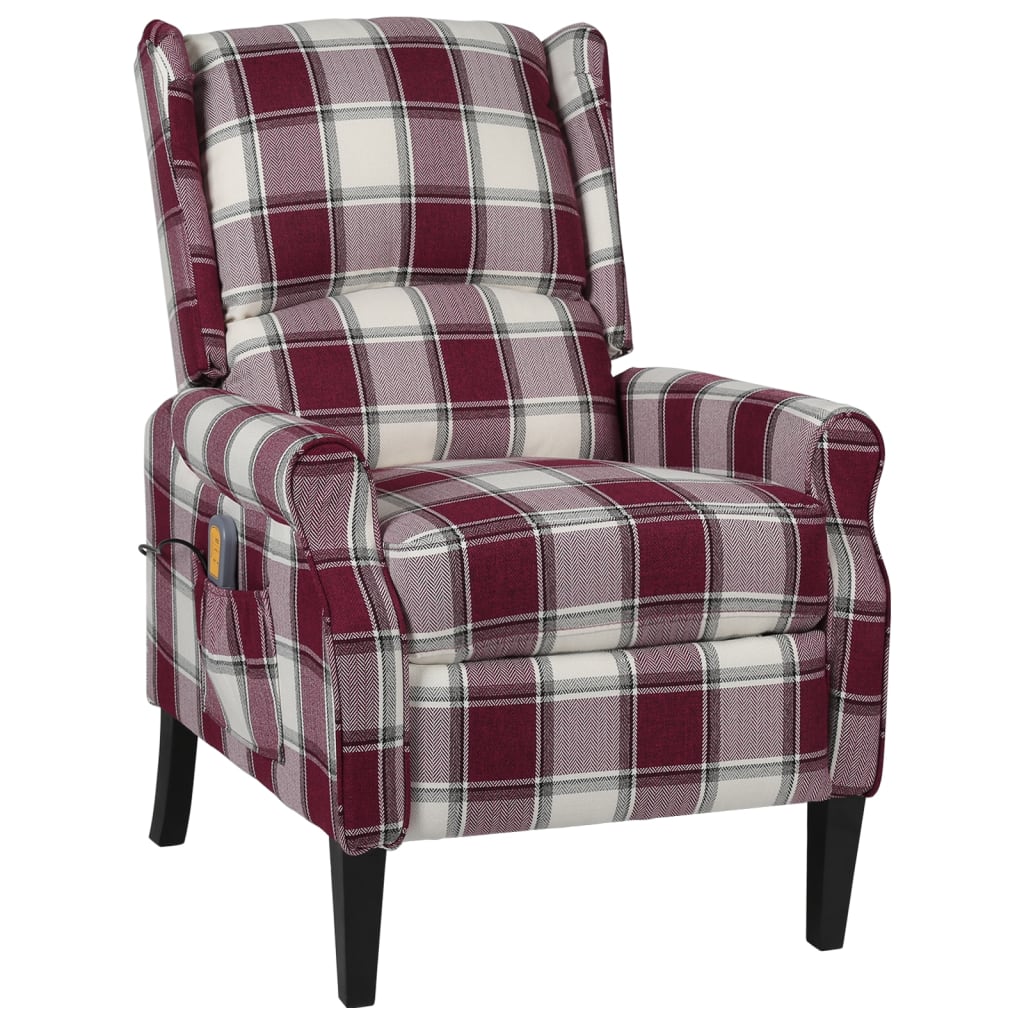 Elektrischer Massagesessel Sofa Heizfunktion Fernsehsessel Relaxsessel Stoff - Bild 22 von 37