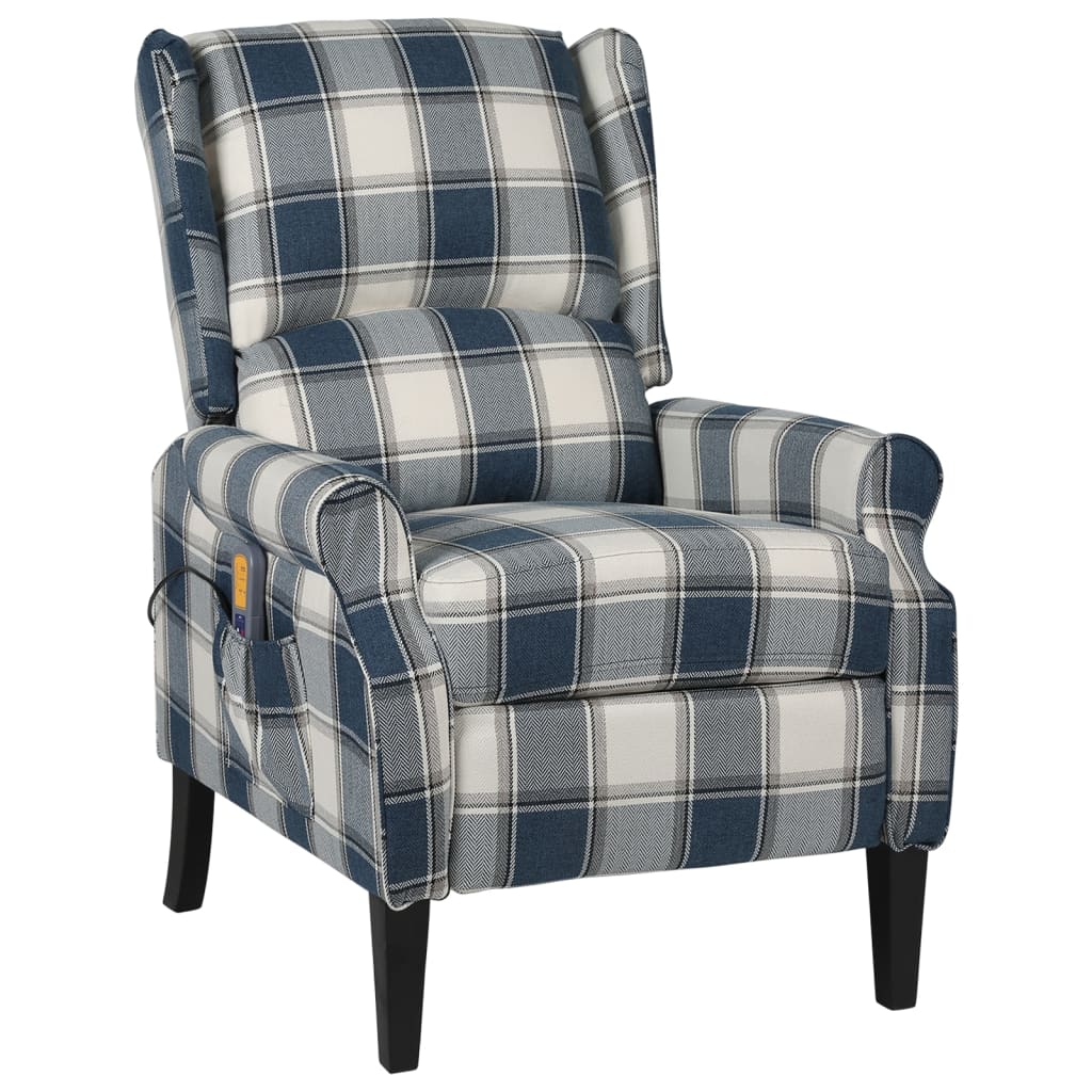 Elektrischer Massagesessel Sofa Heizfunktion Fernsehsessel Relaxsessel Stoff - Bild 18 von 37