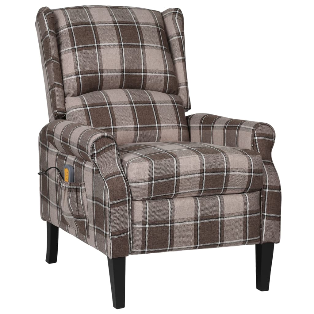 Elektrischer Massagesessel Sofa Heizfunktion Fernsehsessel Relaxsessel Stoff - Bild 34 von 37