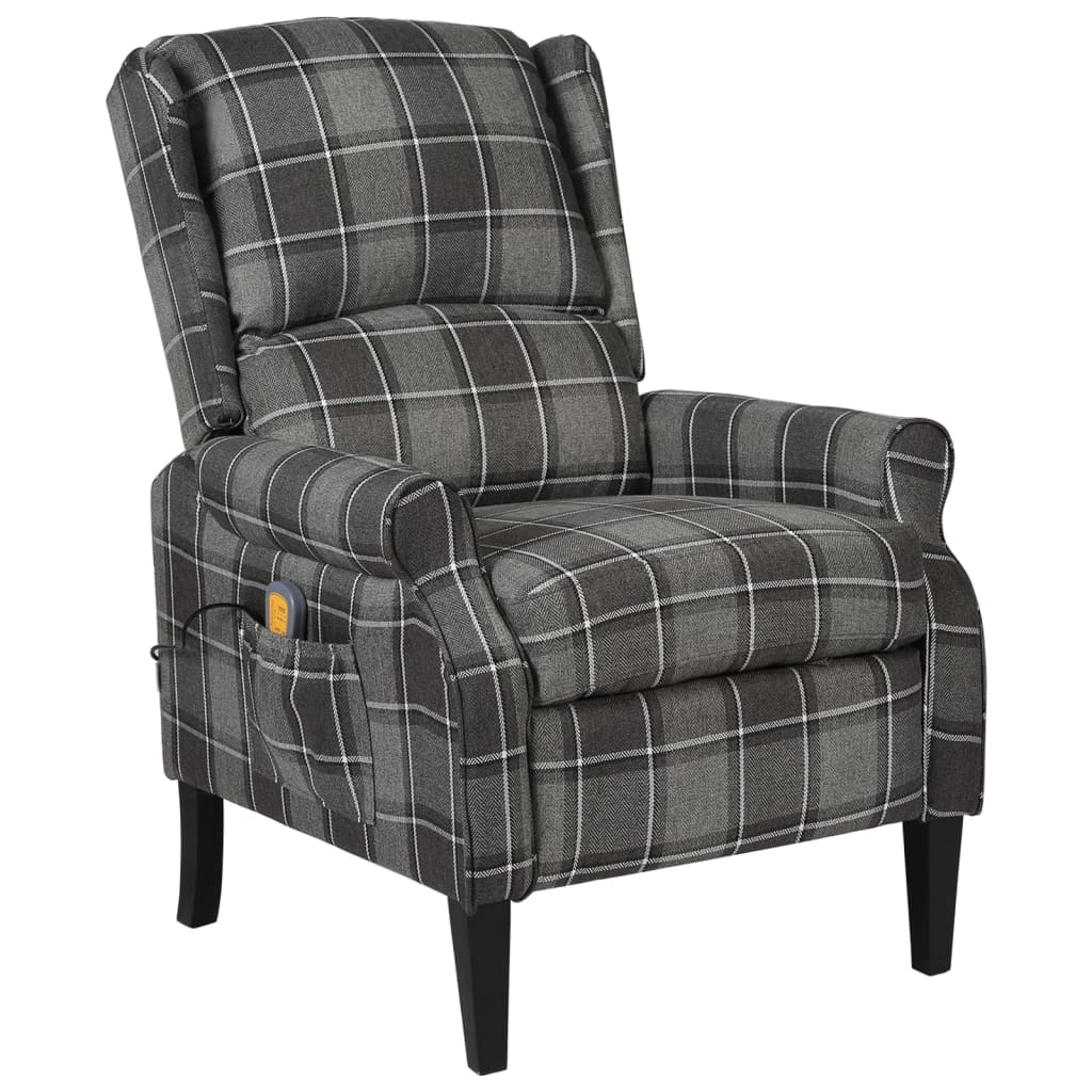 Elektrischer Massagesessel Sofa Heizfunktion Fernsehsessel Relaxsessel Stoff - Bild 6 von 37