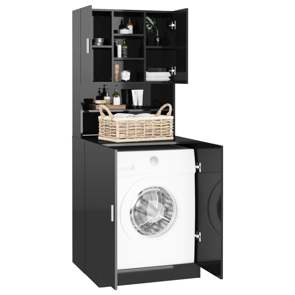 Waschmaschinenschrank Waschmaschinenregal Waschmaschinenregal Badschrank Schrank - Bild 82 von 153