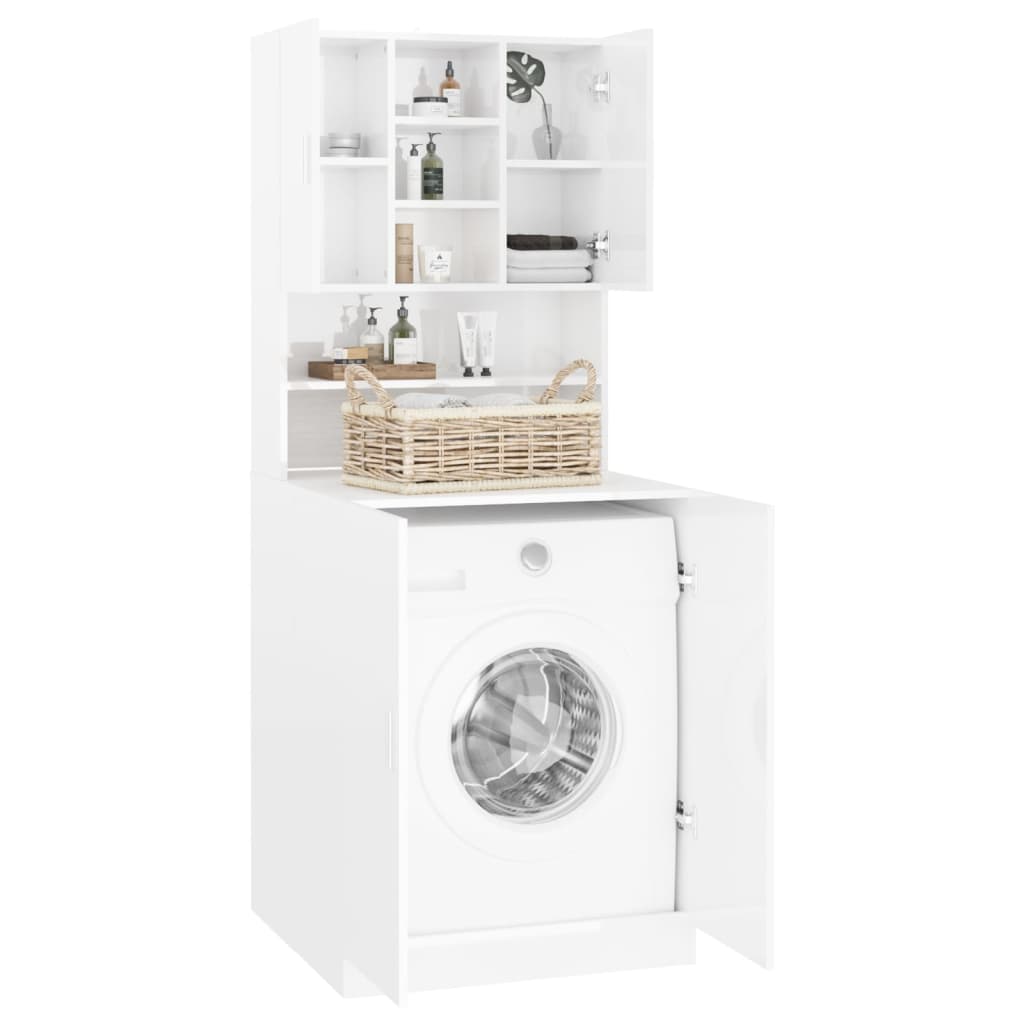Waschmaschinenschrank Waschmaschinenregal Waschmaschinenregal Badschrank Schrank - Bild 71 von 153