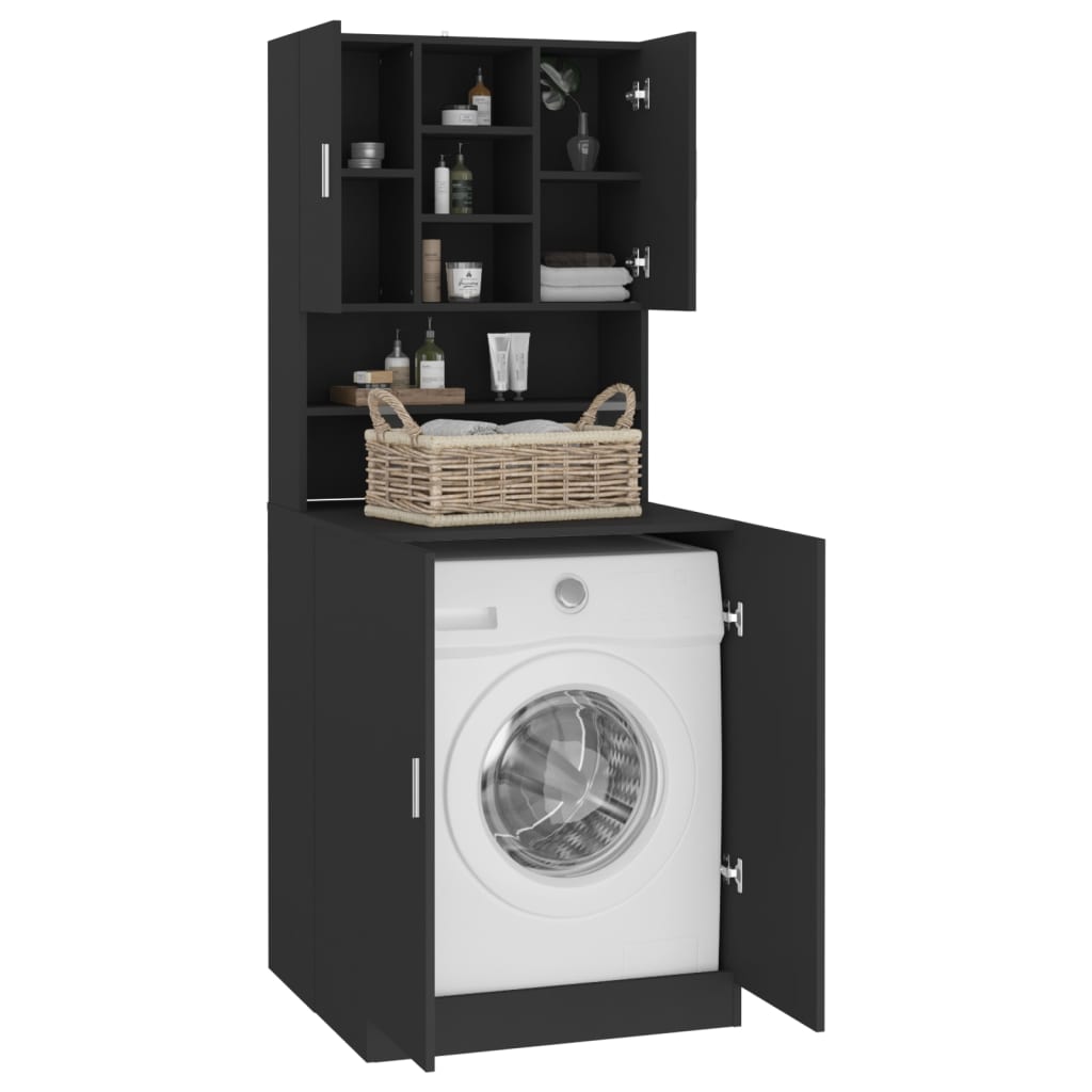 Waschmaschinenschrank Waschmaschinenregal Waschmaschinenregal Badschrank Schrank - Bild 16 von 153