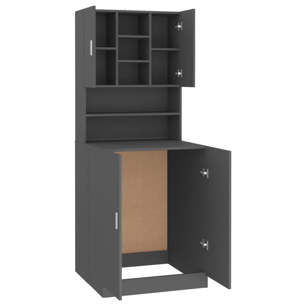 Waschmaschinenschrank Waschmaschinenregal Waschmaschinenregal Badschrank Schrank - Bild 32 von 153