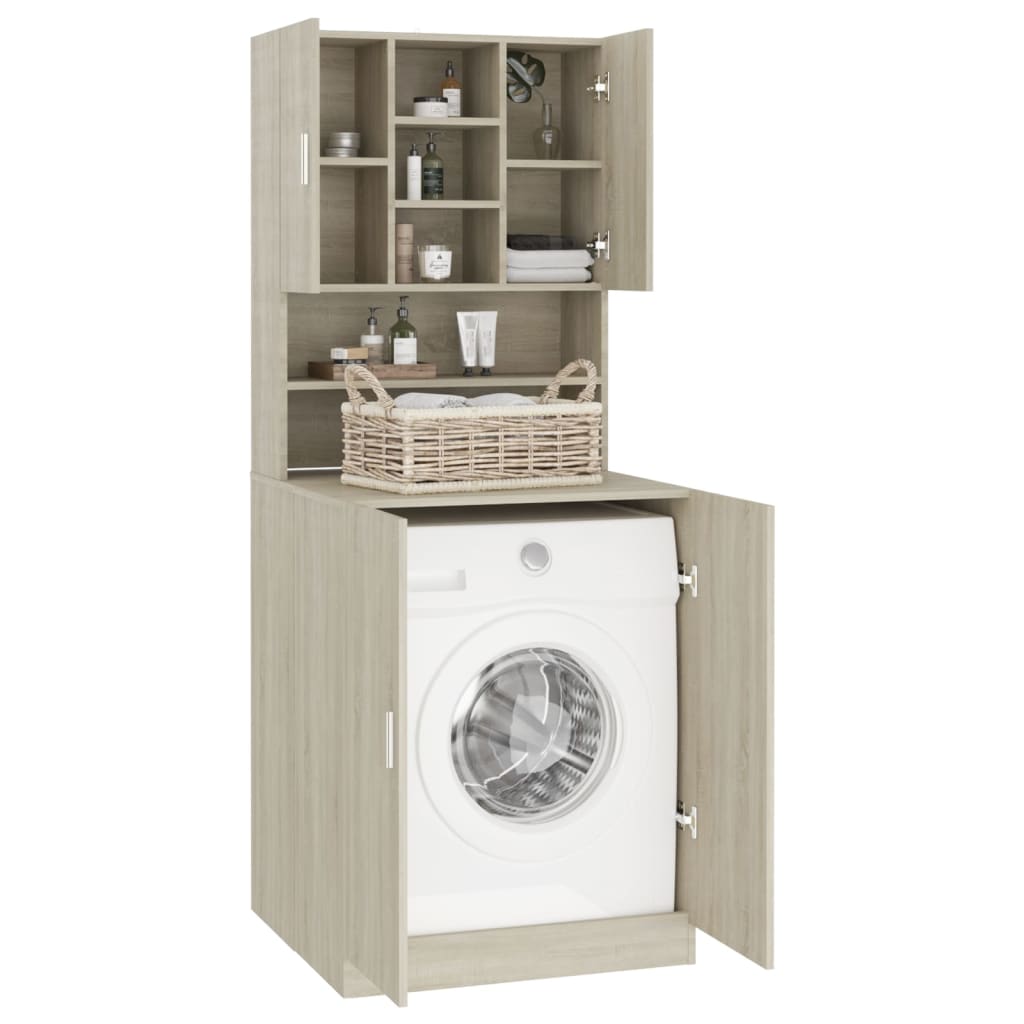 Waschmaschinenschrank Waschmaschinenregal Waschmaschinenregal Badschrank Schrank - Bild 38 von 153
