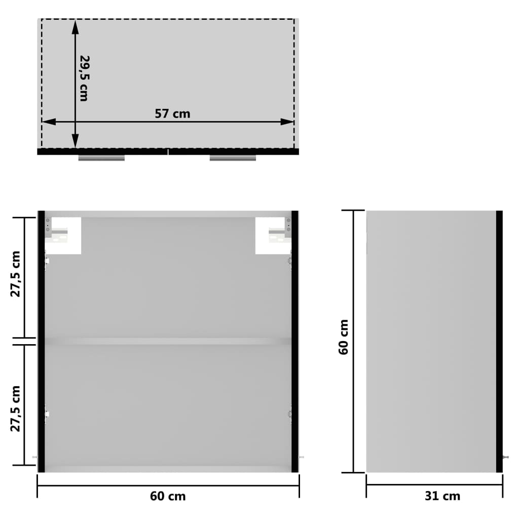 Schwarz Küchenschrank Küchenzeile Einbauküche Unterschrank Hängeschrank Module - Bild 184 von 295