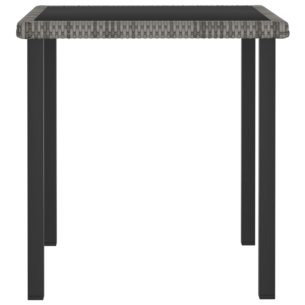 Garten Esstisch Poly Rattan Gartentisch Balkontisch Couchtisch Glas Tischplatte - Bild 8 von 29