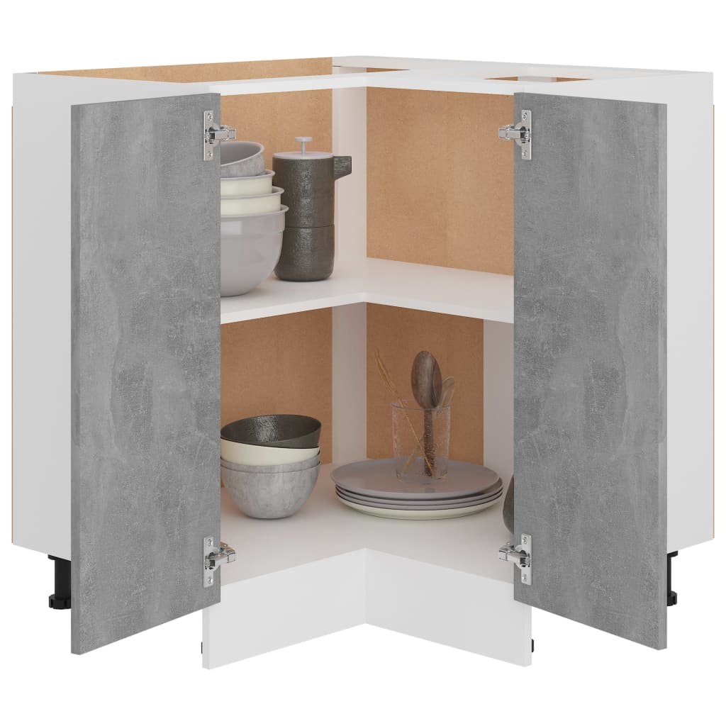 Betongrau Küchenschrank Küchenzeile Einbauküche Unterschrank Hängeschrank Module - Bild 159 von 310