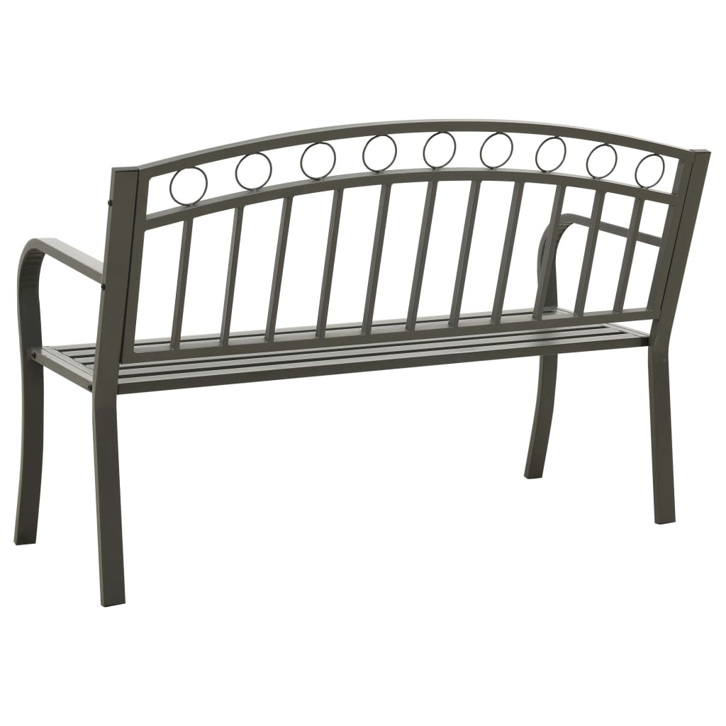 Gartenbank 2-3-Sitzer Sitzbank Parkbank Metall Bank Balkon Terrassenbank - Bild 14 von 84
