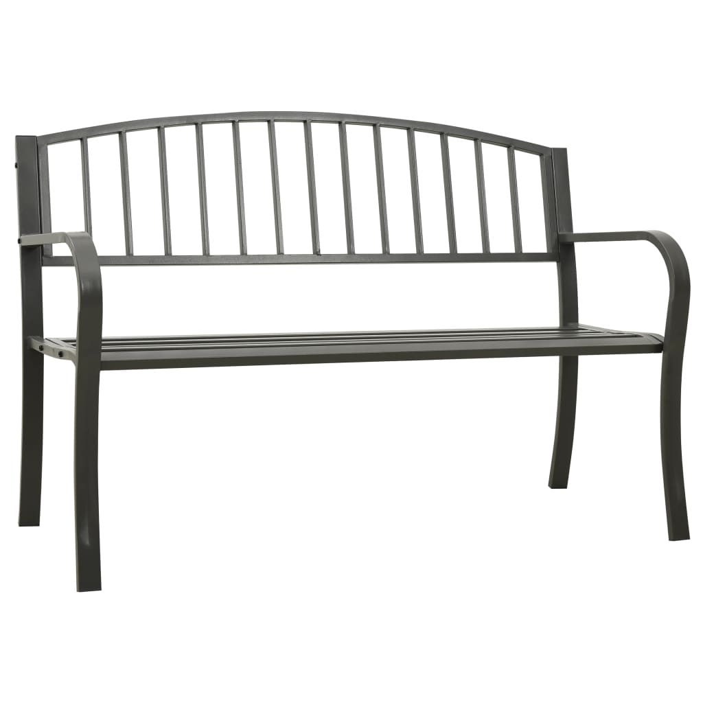 Gartenbank 2-3-Sitzer Sitzbank Parkbank Metall Bank Balkon Terrassenbank - Bild 23 von 84