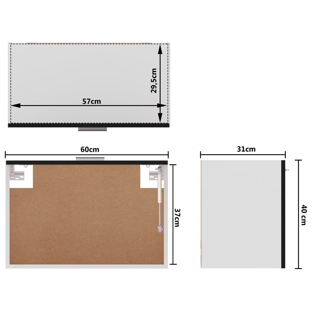Schwarz Küchenschrank Küchenzeile Einbauküche Unterschrank Hängeschrank Module - Bild 201 von 295