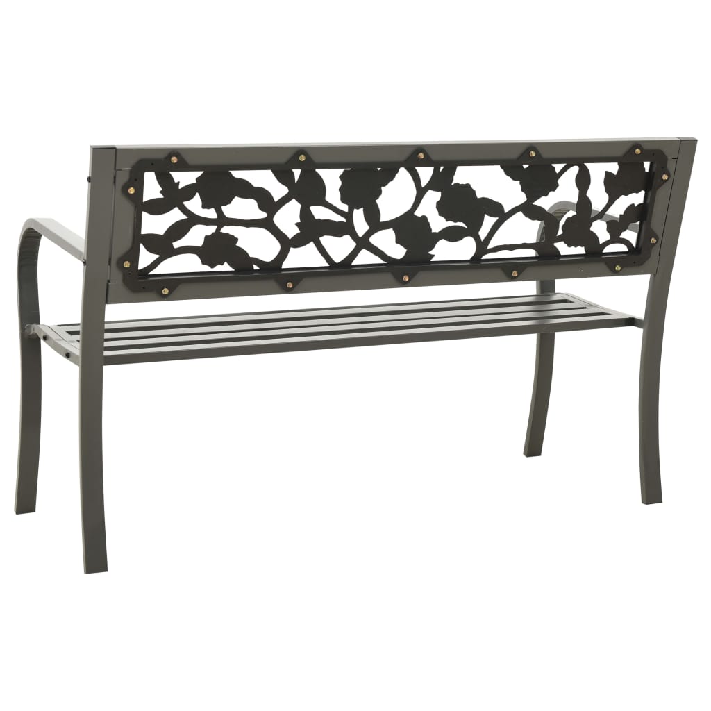 Gartenbank 2-3-Sitzer Sitzbank Parkbank Metall Bank Balkon Terrassenbank - Bild 67 von 84