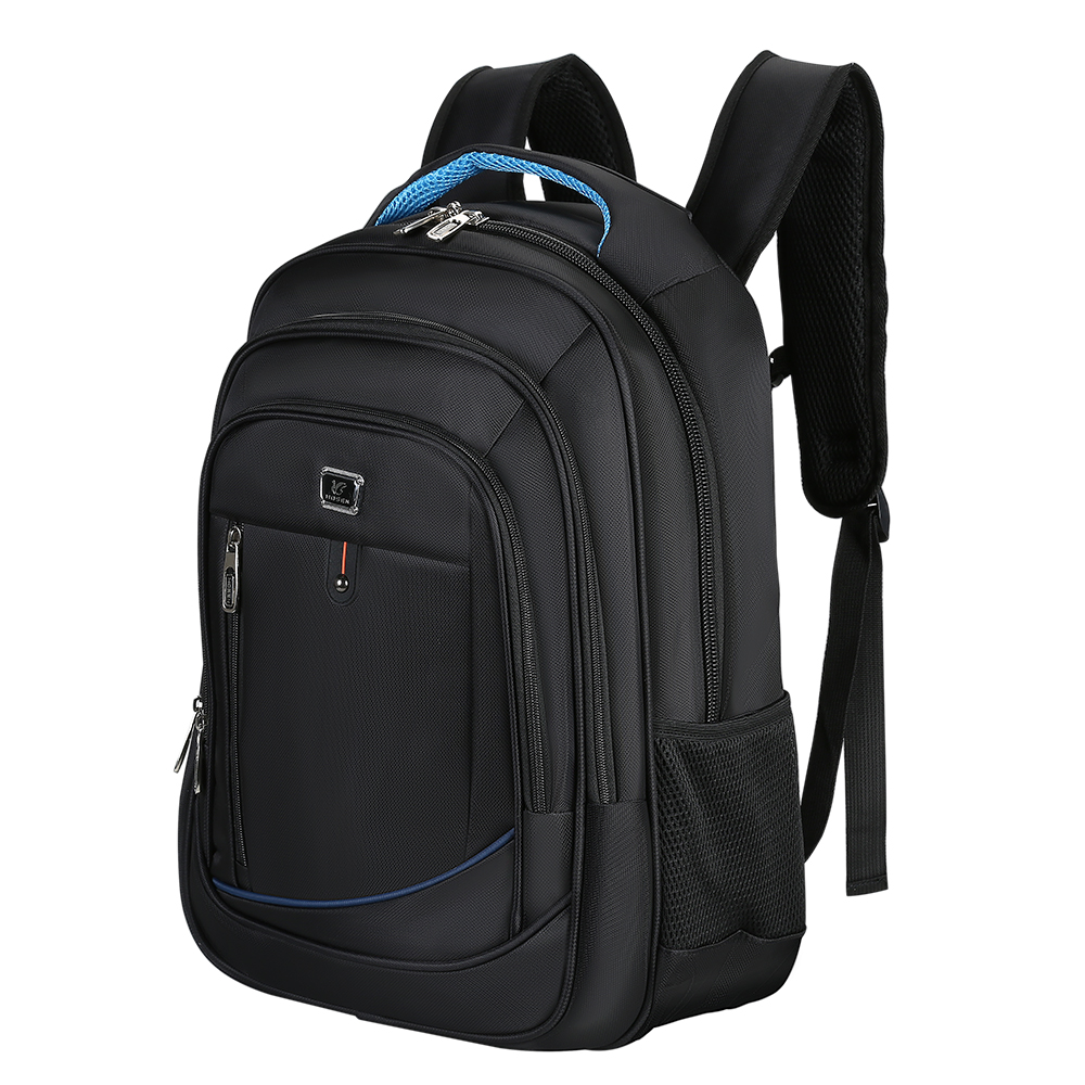 Mens Laptop Backpack Waterproof Large Rucksack Notebook Travel School Bag Black - Picture 66 of 77