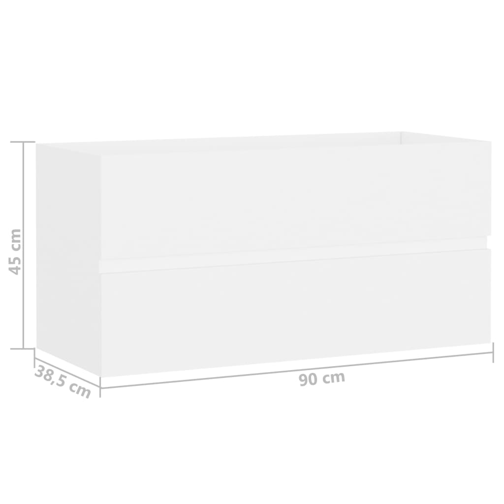 Badschrank Kommode Unterschrank Waschbeckenunterschrank Badezimmermöbel Badmöbel - Bild 260 von 322
