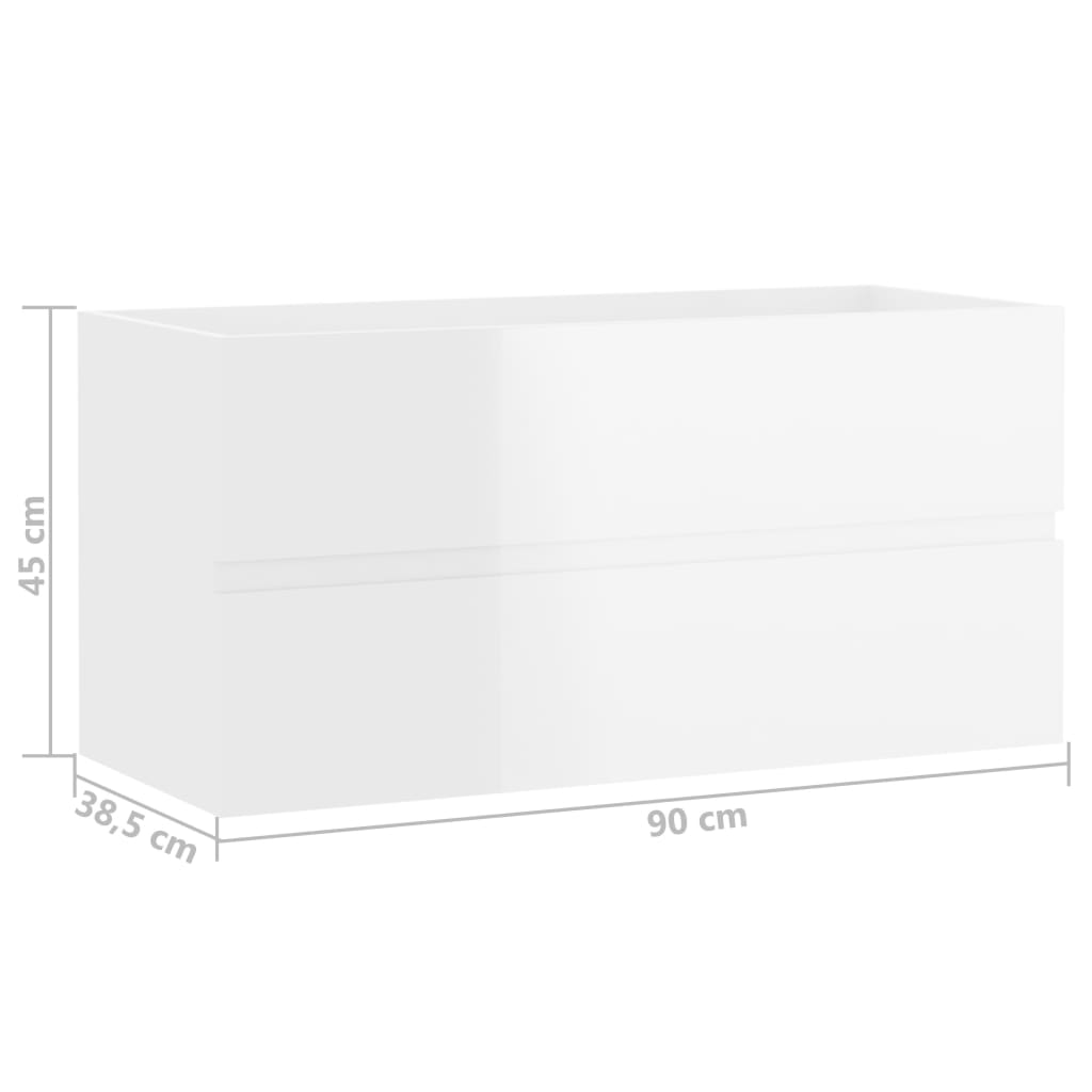 Badschrank Kommode Unterschrank Waschbeckenunterschrank Badezimmermöbel Badmöbel - Bild 288 von 322