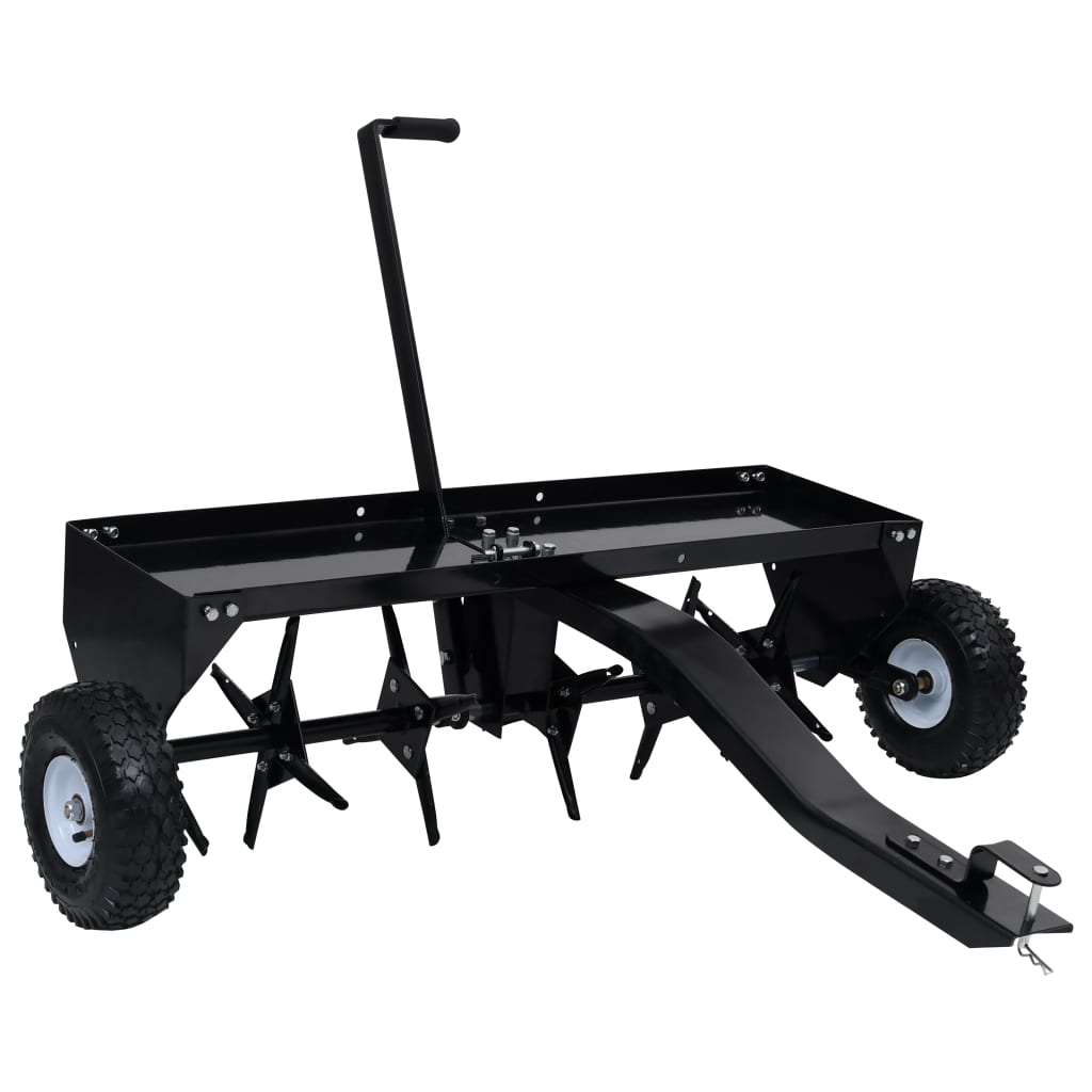 Rasenstriegel Rasenkamm Entmooser Vertikutierer Anbau für Traktor ATV 100-120CM - Bild 23 von 35
