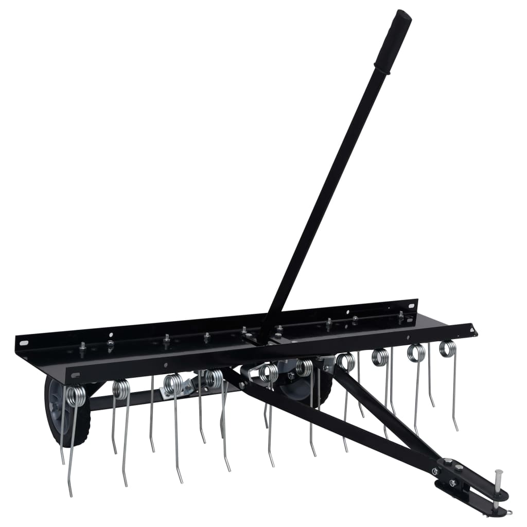 Rasenstriegel Rasenkamm Entmooser Vertikutierer Anbau für Traktor ATV 100-120CM - Bild 15 von 35