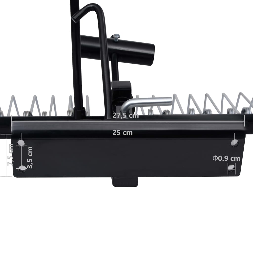 Rasenstriegel Rasenkamm Entmooser Vertikutierer Anbau für Traktor ATV 100-120CM - Bild 11 von 35
