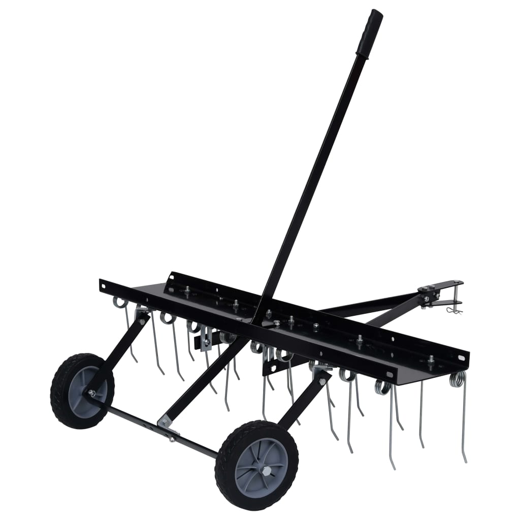 Rasenstriegel Rasenkamm Entmooser Vertikutierer Anbau für Traktor ATV 100-120CM - Bild 13 von 35