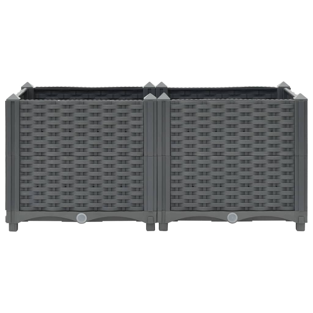 Hochbeet Stecksystem Pflanzbeet Gemüsebeet Beet Pflanzkasten Blumenbeet - Bild 88 von 112