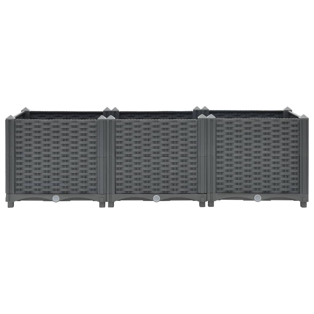 Hochbeet Stecksystem Pflanzbeet Gemüsebeet Beet Pflanzkasten Blumenbeet - Bild 110 von 112