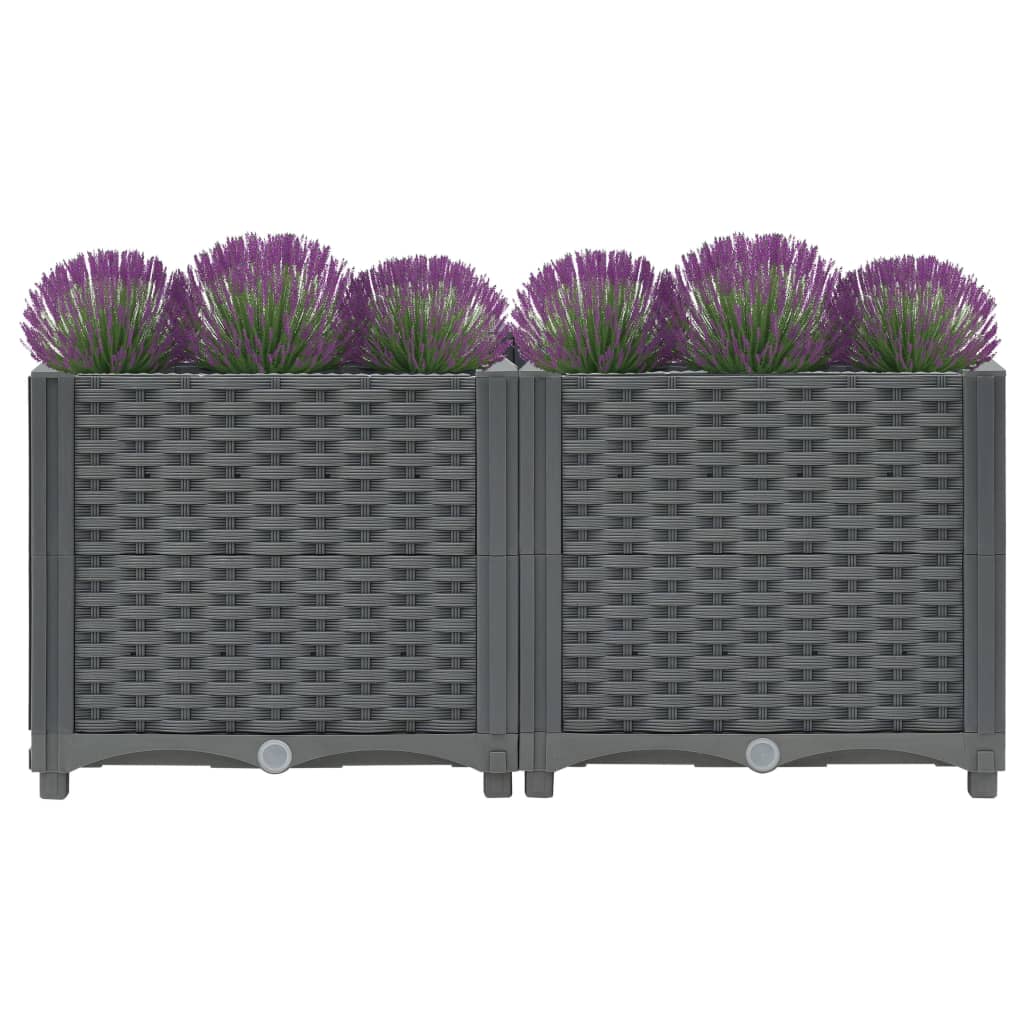 Hochbeet Stecksystem Pflanzbeet Gemüsebeet Beet Pflanzkasten Blumenbeet - Bild 87 von 112