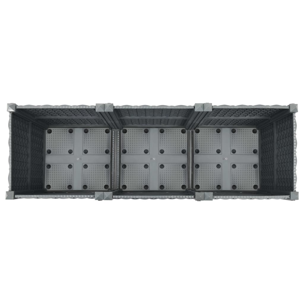 Hochbeet Stecksystem Pflanzbeet Gemüsebeet Beet Pflanzkasten Blumenbeet - Bild 112 von 112