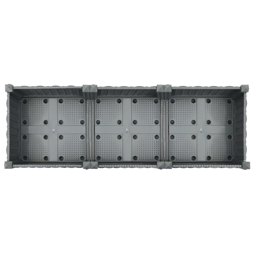 Hochbeet Stecksystem Pflanzbeet Gemüsebeet Beet Pflanzkasten Blumenbeet - Bild 34 von 112