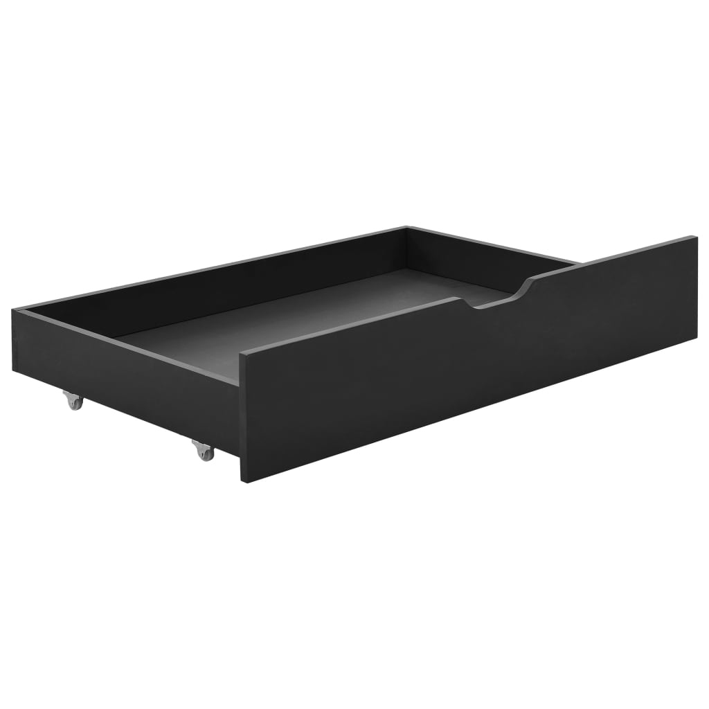 Einzelbett Kiefer-Massivholz Bettgestell Palettenbett Holzbett Bett 90x200 cm - Bild 55 von 56