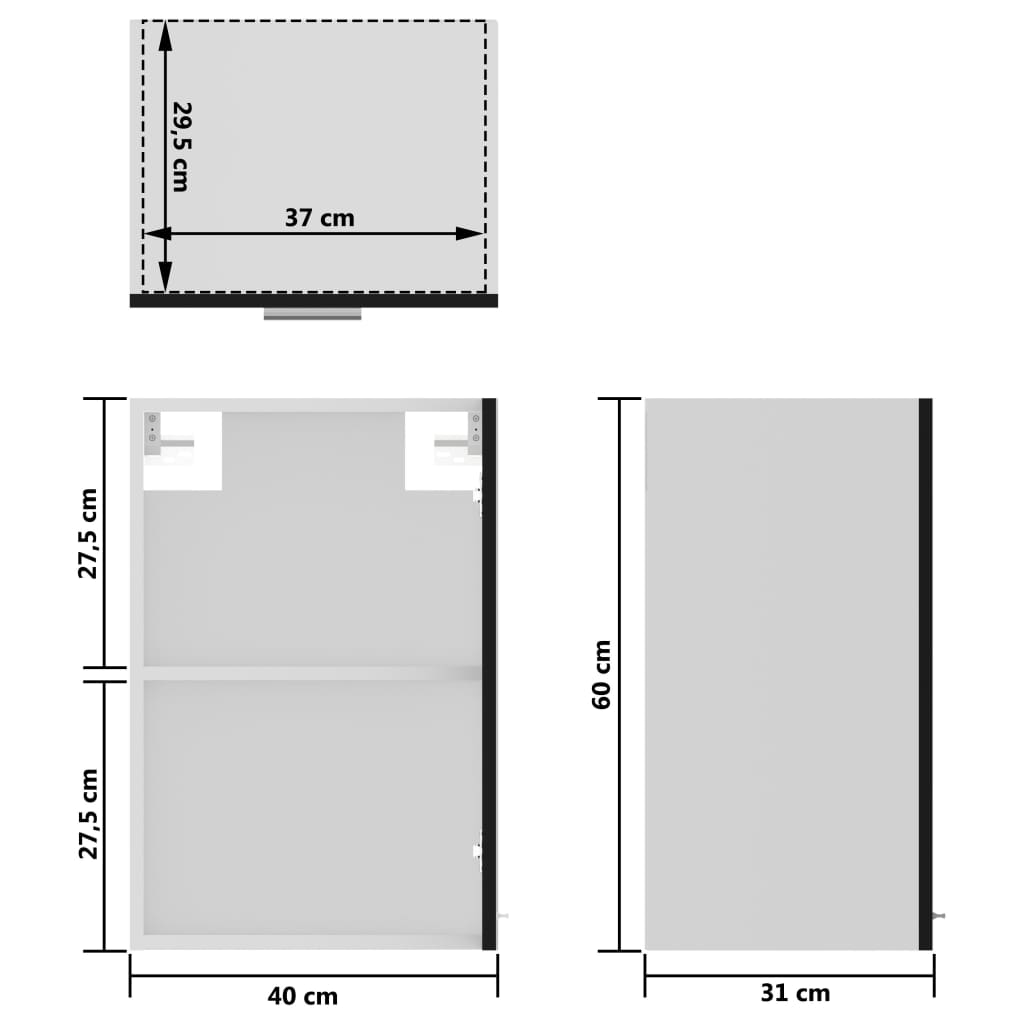 Schwarz Küchenschrank Küchenzeile Einbauküche Unterschrank Hängeschrank Module - Bild 176 von 295