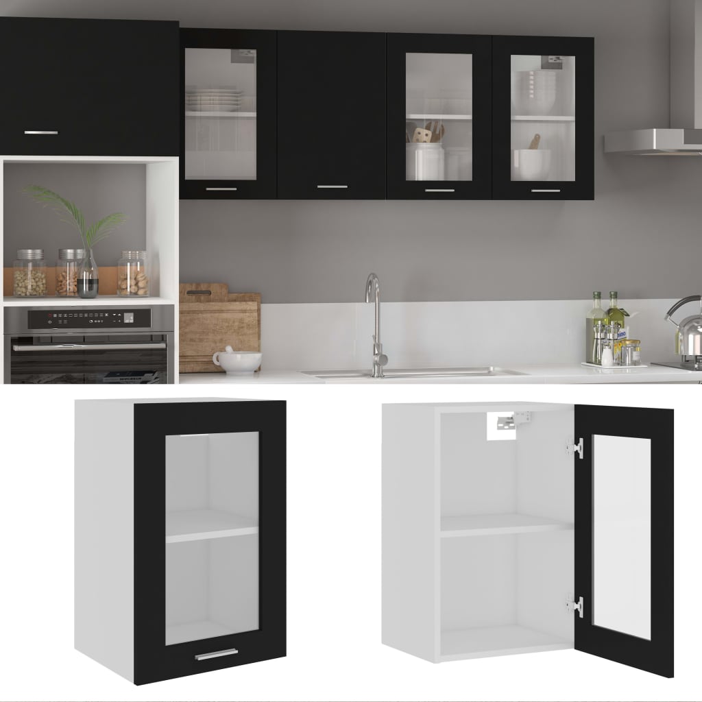 Schwarz Küchenschrank Küchenzeile Einbauküche Unterschrank Hängeschrank Module - Bild 168 von 295