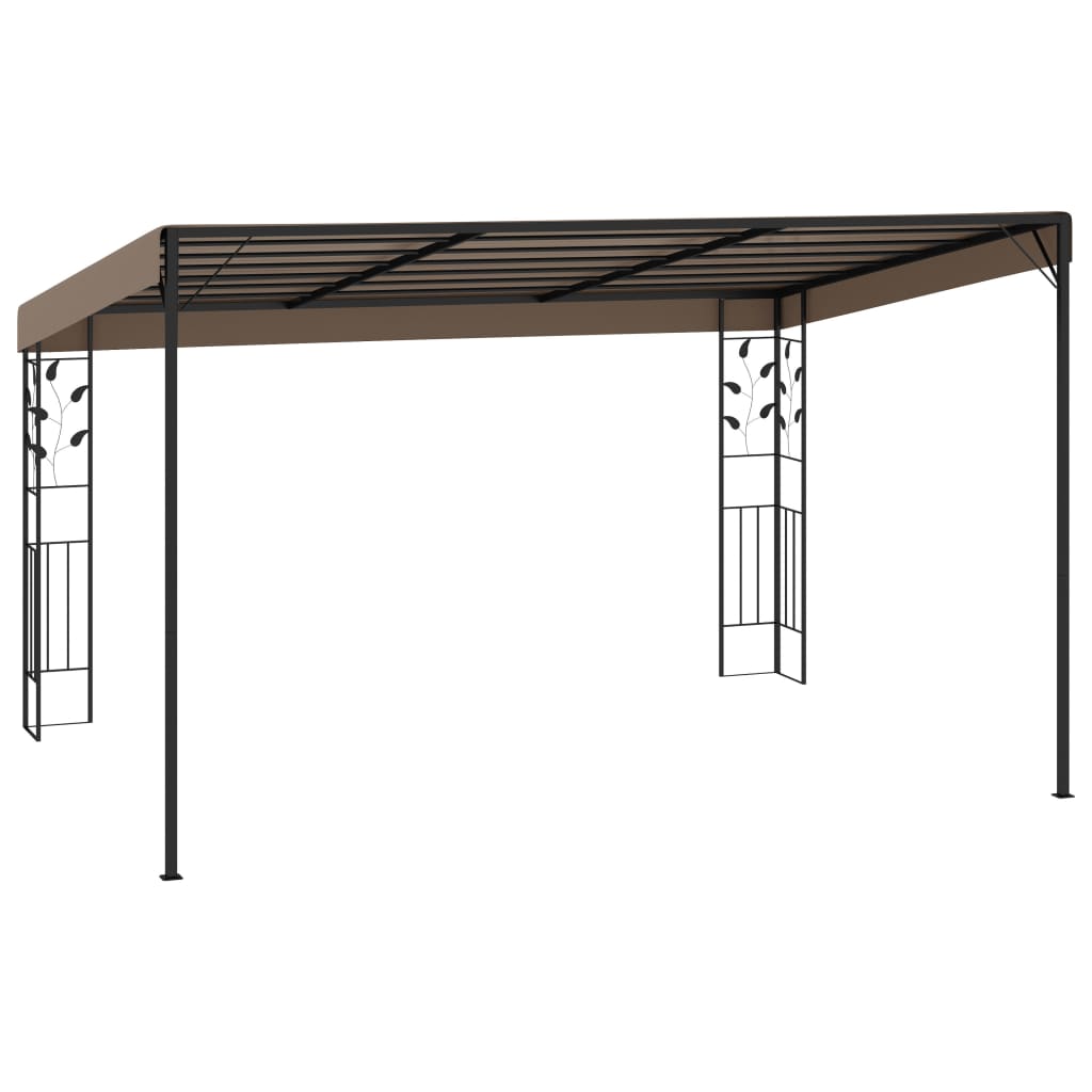 Wand Pavillon Gartenzelt Partyzelt Anbaupavillon Sonnenschutz Pergola Garten - Bild 10 von 46