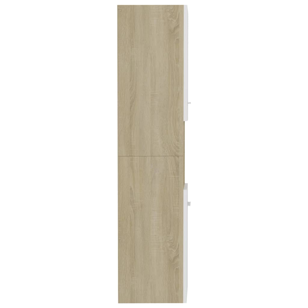 Badschrank Wandschrank Hochschrank Badezimmerschrank Hängeschrank 30x30x130cm - Bild 41 von 153