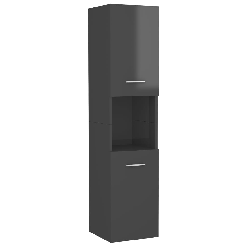 Badschrank Wandschrank Hochschrank Badezimmerschrank Hängeschrank 30x30x130cm - Bild 5 von 153