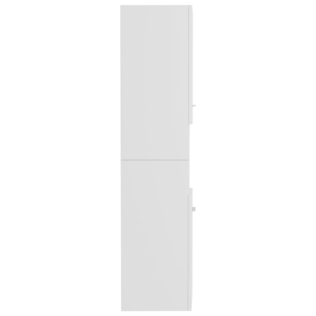 Badschrank Wandschrank Hochschrank Badezimmerschrank Hängeschrank 30x30x130cm - Bild 28 von 153