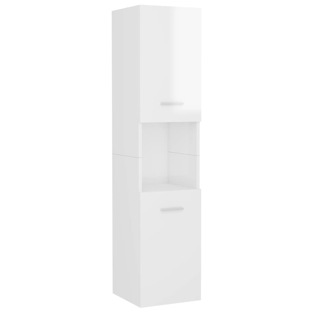 Badschrank Wandschrank Hochschrank Badezimmerschrank Hängeschrank 30x30x130cm - Bild 24 von 153
