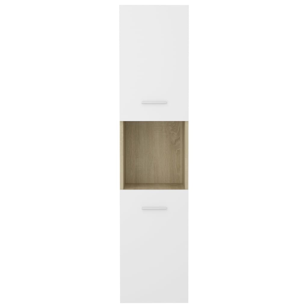 Badschrank Wandschrank Hochschrank Badezimmerschrank Hängeschrank 30x30x130cm - Bild 38 von 153