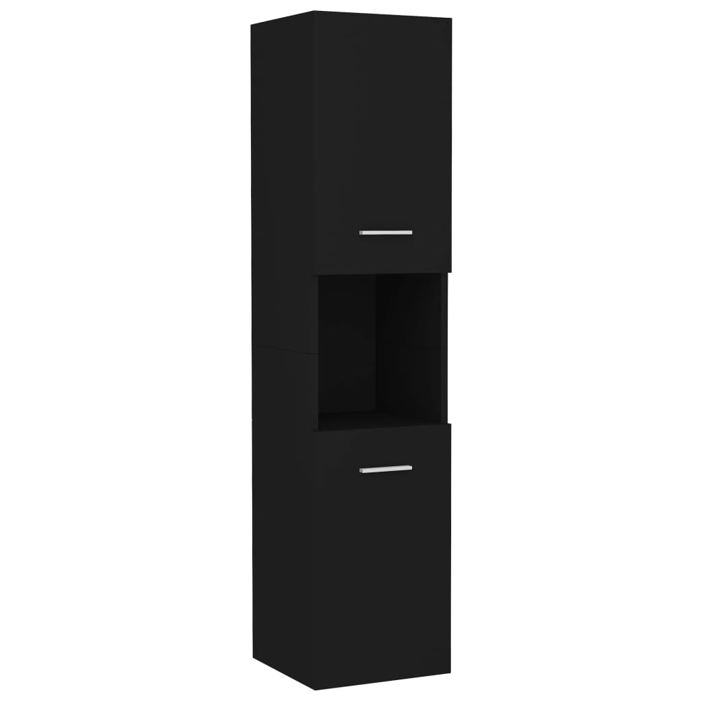 Badschrank Wandschrank Hochschrank Badezimmerschrank Hängeschrank 30x30x130cm - Bild 76 von 153