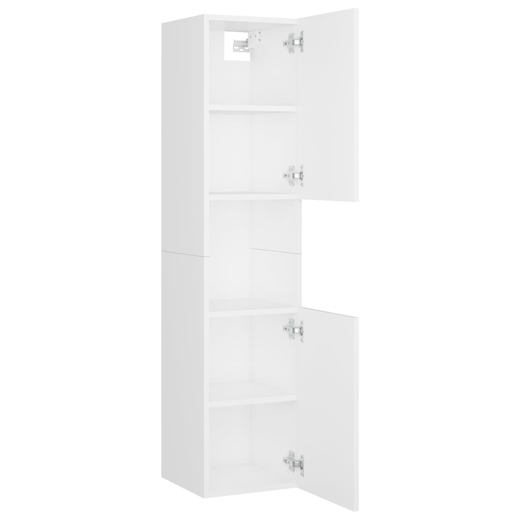 Badschrank Wandschrank Hochschrank Badezimmerschrank Hängeschrank 30x30x130cm - Bild 91 von 153