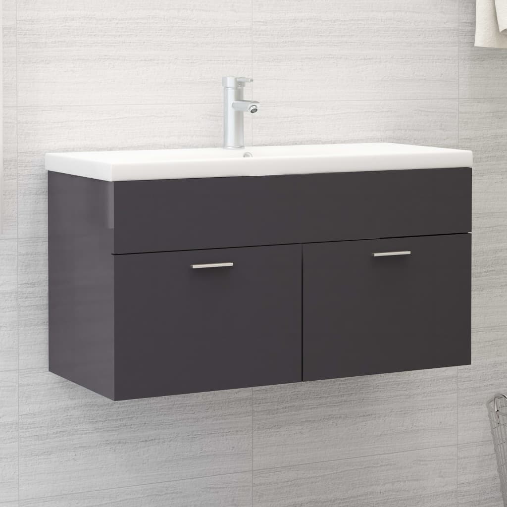 Badschrank Kommode Unterschrank Waschbeckenunterschrank Badezimmermöbel Badmöbel - Bild 141 von 322